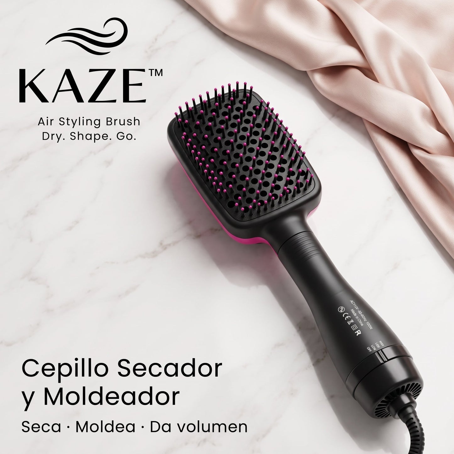 Cepillo Secador 2 en 1 - Kaze