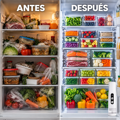 Selladora al vacío portátil inalámbrica para alimentos - Sealix