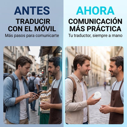 Traductor portátil inteligente con IA - Lingora