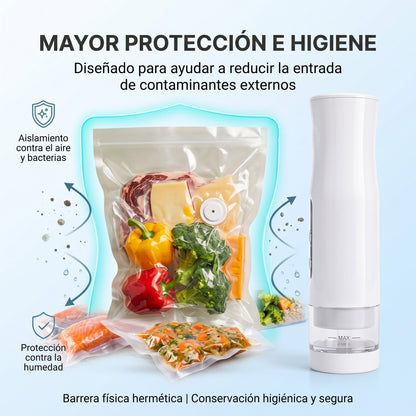 Selladora al vacío portátil inalámbrica para alimentos - Sealix