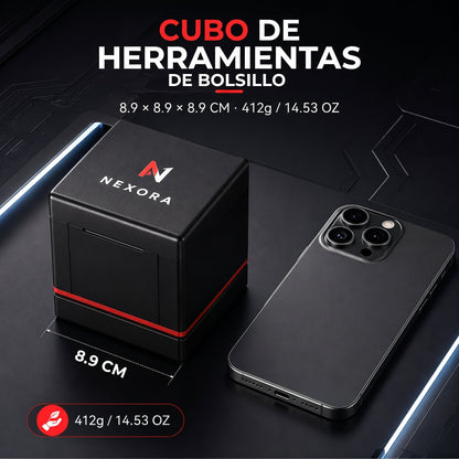 NEXORA - Kit de herramientas magnético 55 en 1