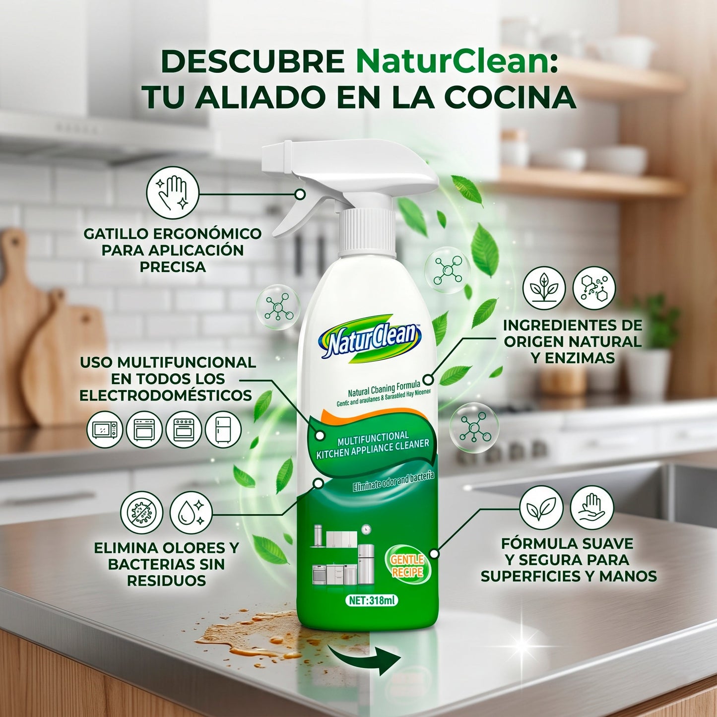 Limpiador desengrasante - NaturClean