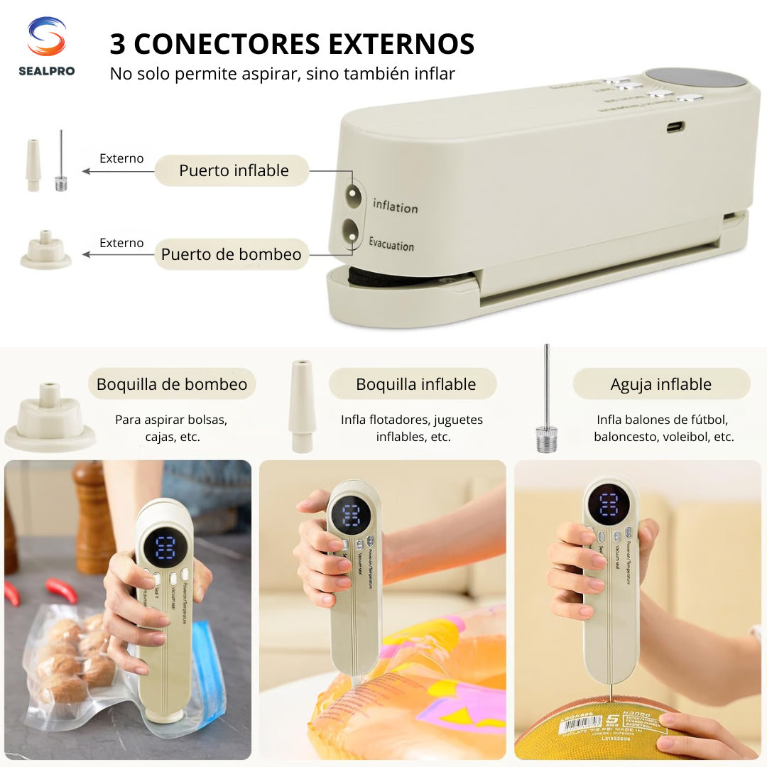 Mini Selladora Portátil SealPro