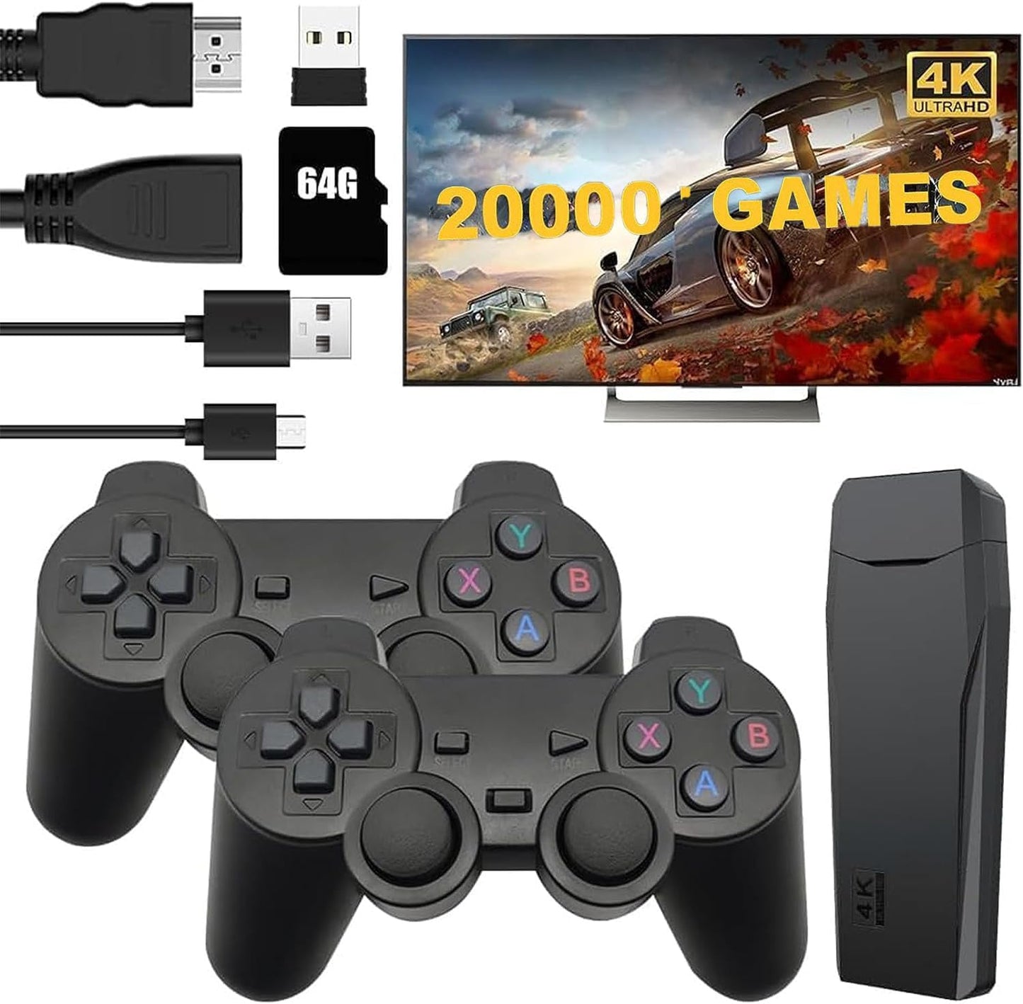 RetroStick Lite: Consola de Juegos Retro inalámbrica