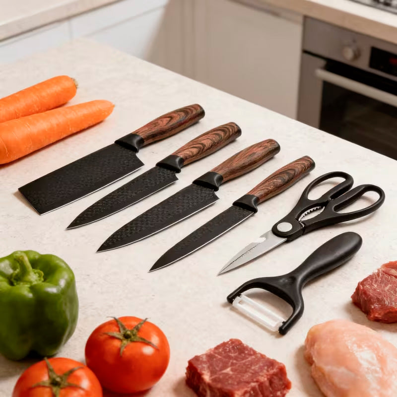 Set de Cuchillos Forjados Premium - NAKIRI