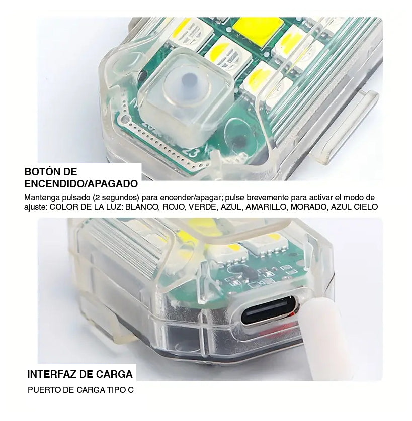 Luz LED brillante con mando  - RYDEON