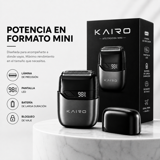Mini Afeitadora para Viaje - Kairo