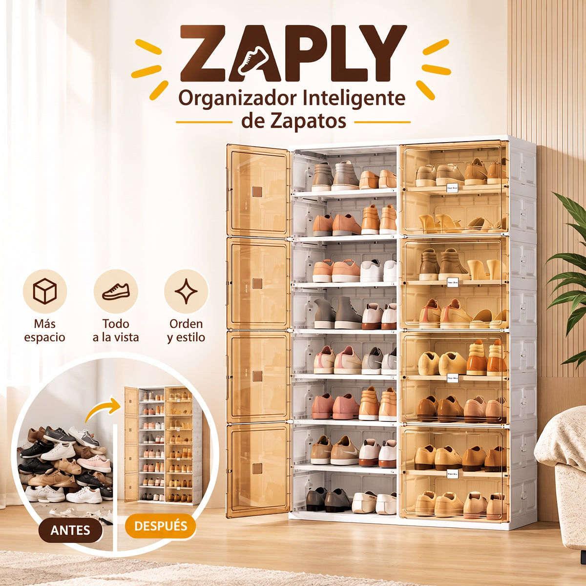 Organizador Inteligente de Zapatos - ZAPLY